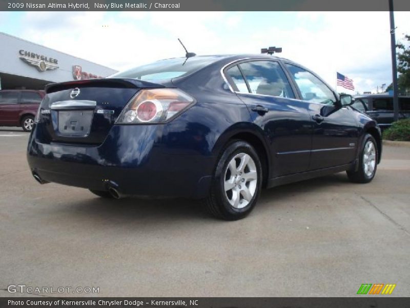 Navy Blue Metallic / Charcoal 2009 Nissan Altima Hybrid