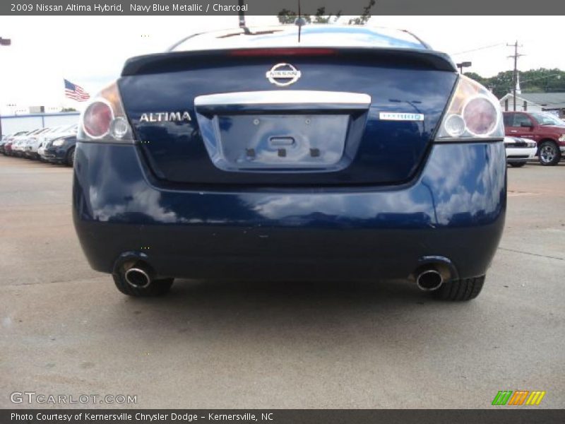 Navy Blue Metallic / Charcoal 2009 Nissan Altima Hybrid