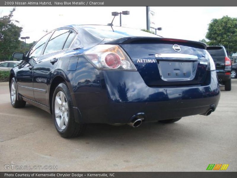 Navy Blue Metallic / Charcoal 2009 Nissan Altima Hybrid