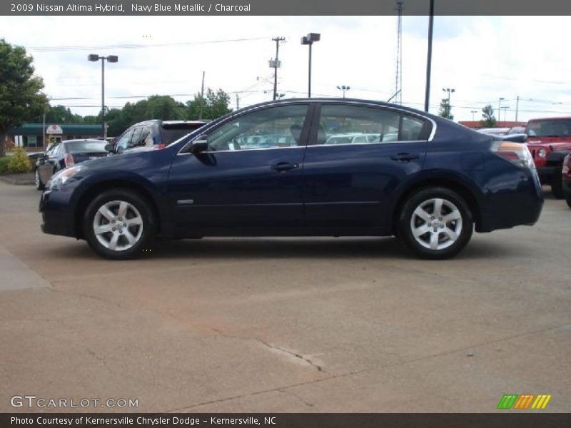 Navy Blue Metallic / Charcoal 2009 Nissan Altima Hybrid