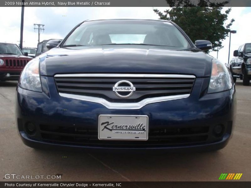 Navy Blue Metallic / Charcoal 2009 Nissan Altima Hybrid