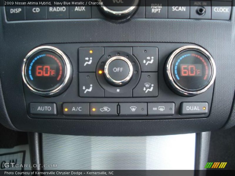 Navy Blue Metallic / Charcoal 2009 Nissan Altima Hybrid