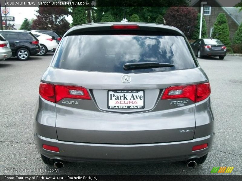 Carbon Bronze Pearl / Ebony 2008 Acura RDX