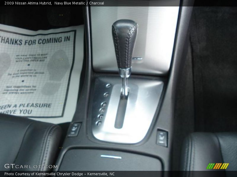 Navy Blue Metallic / Charcoal 2009 Nissan Altima Hybrid