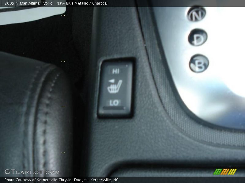 Navy Blue Metallic / Charcoal 2009 Nissan Altima Hybrid