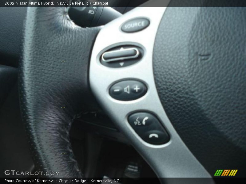 Navy Blue Metallic / Charcoal 2009 Nissan Altima Hybrid