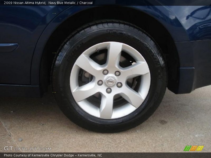 Navy Blue Metallic / Charcoal 2009 Nissan Altima Hybrid