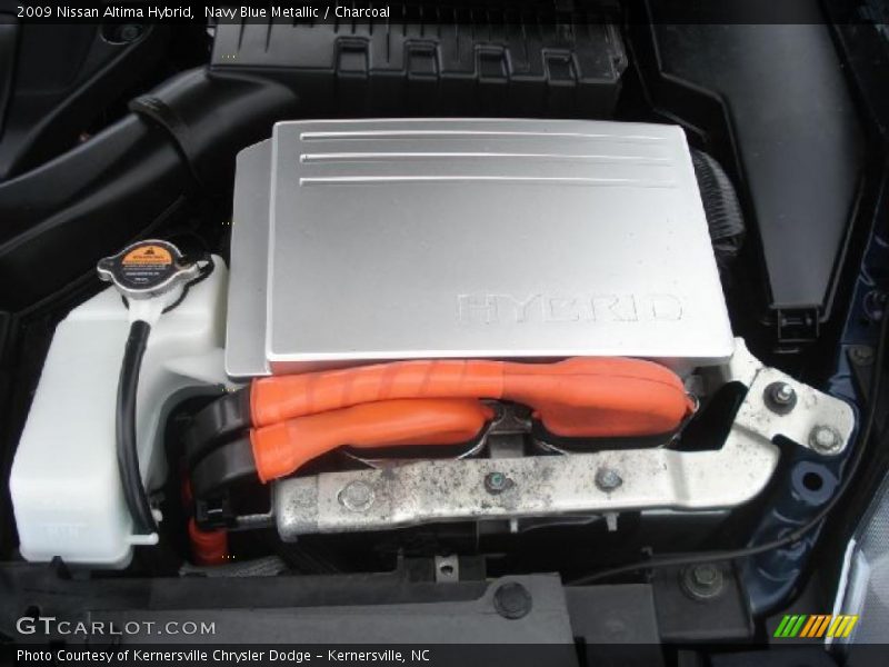 Navy Blue Metallic / Charcoal 2009 Nissan Altima Hybrid