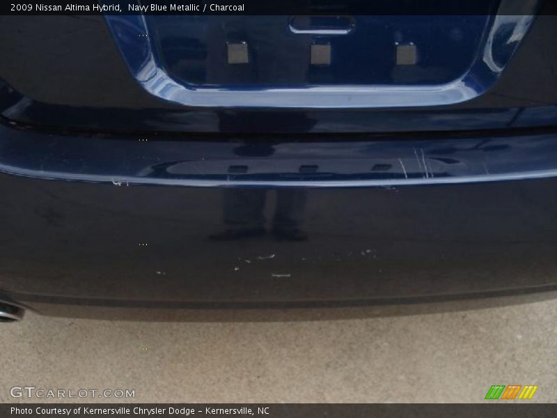 Navy Blue Metallic / Charcoal 2009 Nissan Altima Hybrid