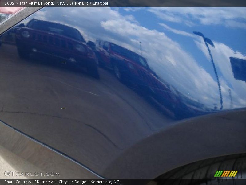 Navy Blue Metallic / Charcoal 2009 Nissan Altima Hybrid