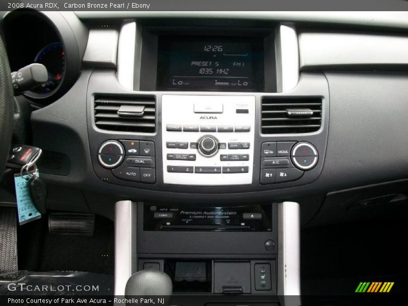 Carbon Bronze Pearl / Ebony 2008 Acura RDX