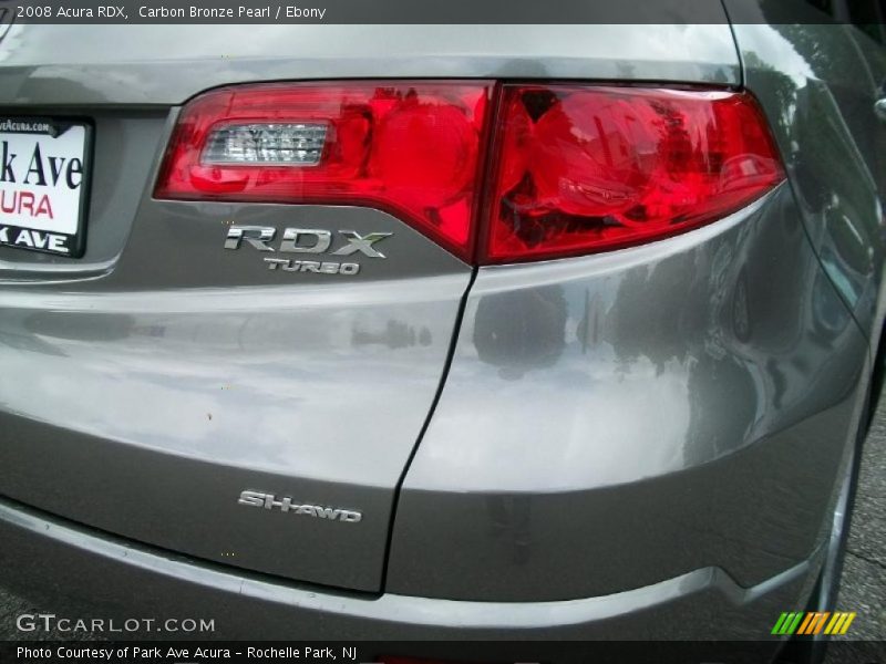 Carbon Bronze Pearl / Ebony 2008 Acura RDX