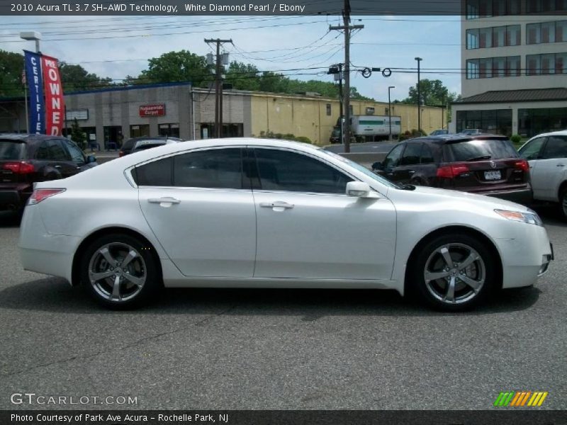 White Diamond Pearl / Ebony 2010 Acura TL 3.7 SH-AWD Technology
