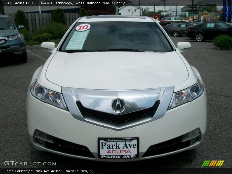 White Diamond Pearl / Ebony 2010 Acura TL 3.7 SH-AWD Technology