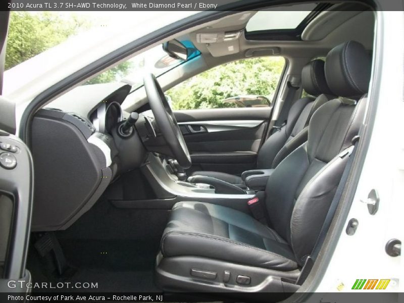 White Diamond Pearl / Ebony 2010 Acura TL 3.7 SH-AWD Technology