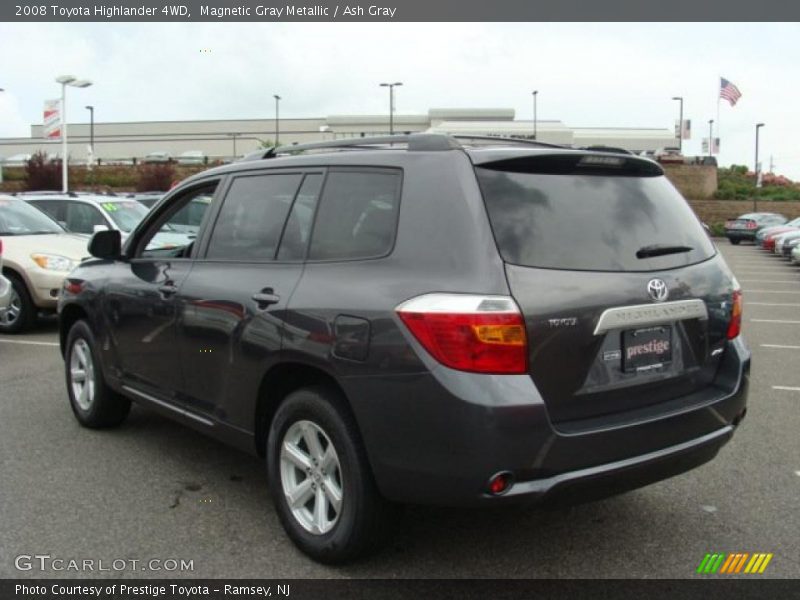 Magnetic Gray Metallic / Ash Gray 2008 Toyota Highlander 4WD