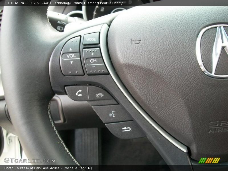 Controls of 2010 TL 3.7 SH-AWD Technology