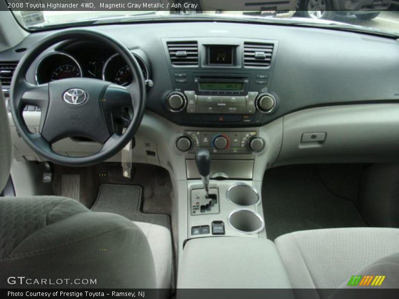 Magnetic Gray Metallic / Ash Gray 2008 Toyota Highlander 4WD
