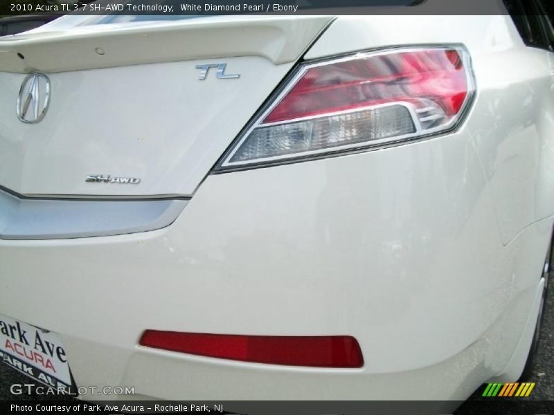White Diamond Pearl / Ebony 2010 Acura TL 3.7 SH-AWD Technology