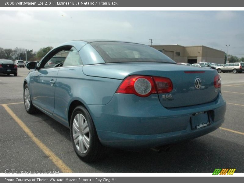 Eismeer Blue Metallic / Titan Black 2008 Volkswagen Eos 2.0T