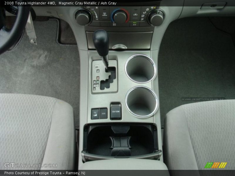 Magnetic Gray Metallic / Ash Gray 2008 Toyota Highlander 4WD