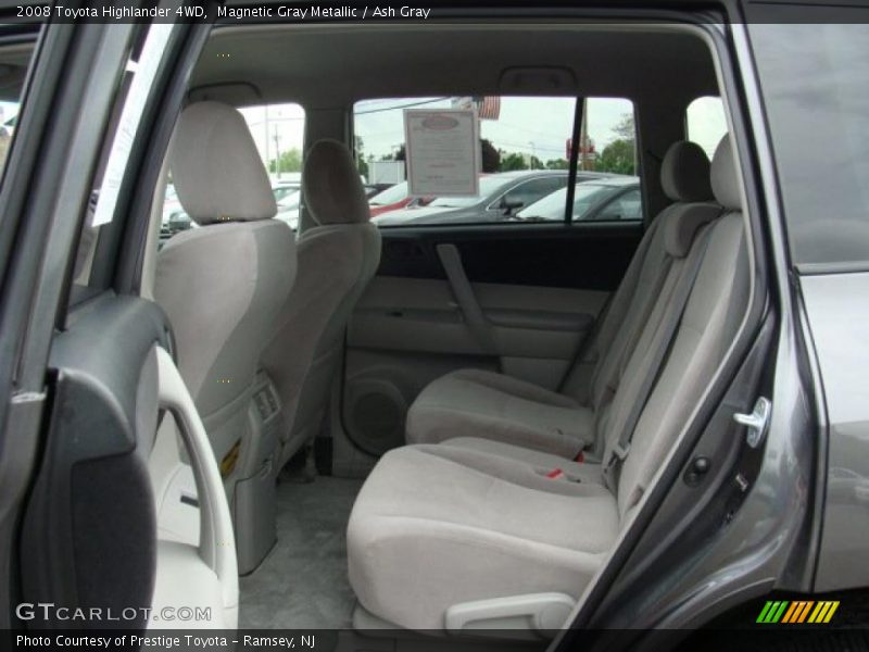 Magnetic Gray Metallic / Ash Gray 2008 Toyota Highlander 4WD