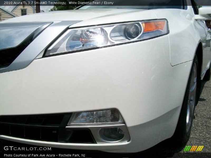 White Diamond Pearl / Ebony 2010 Acura TL 3.7 SH-AWD Technology