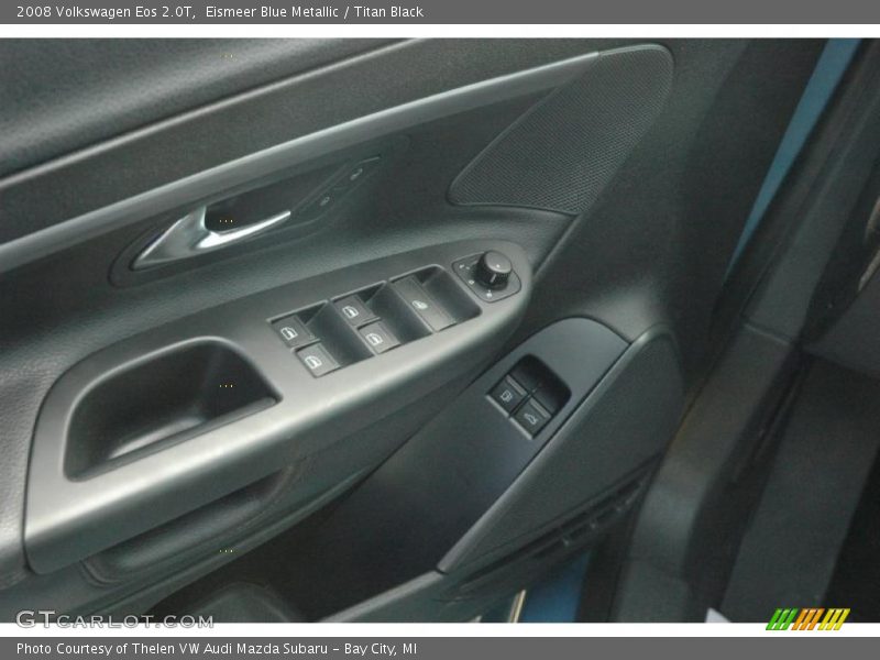 Eismeer Blue Metallic / Titan Black 2008 Volkswagen Eos 2.0T