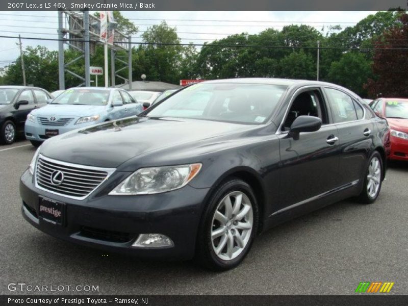 Smokey Granite Mica / Black 2007 Lexus LS 460