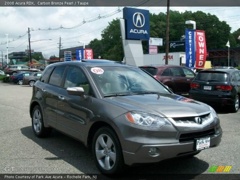 Carbon Bronze Pearl / Taupe 2008 Acura RDX