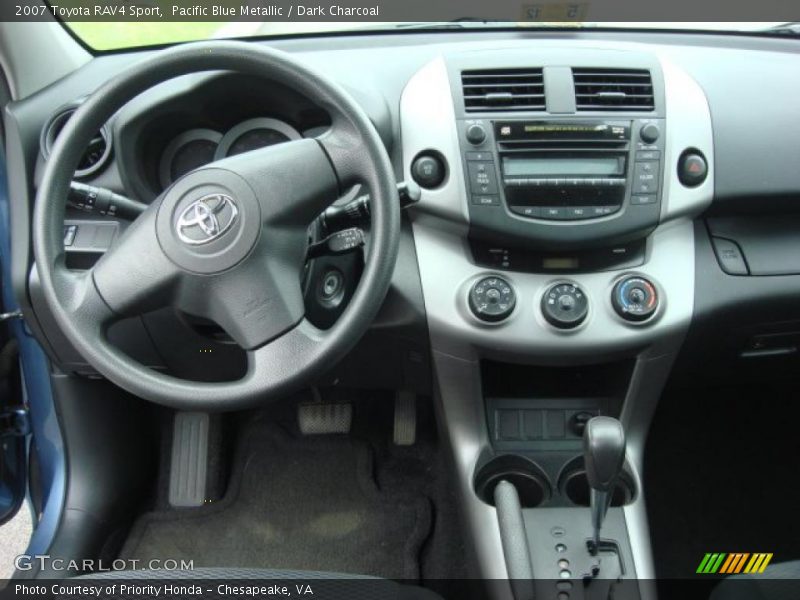 Pacific Blue Metallic / Dark Charcoal 2007 Toyota RAV4 Sport