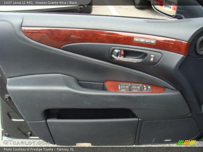 Smokey Granite Mica / Black 2007 Lexus LS 460