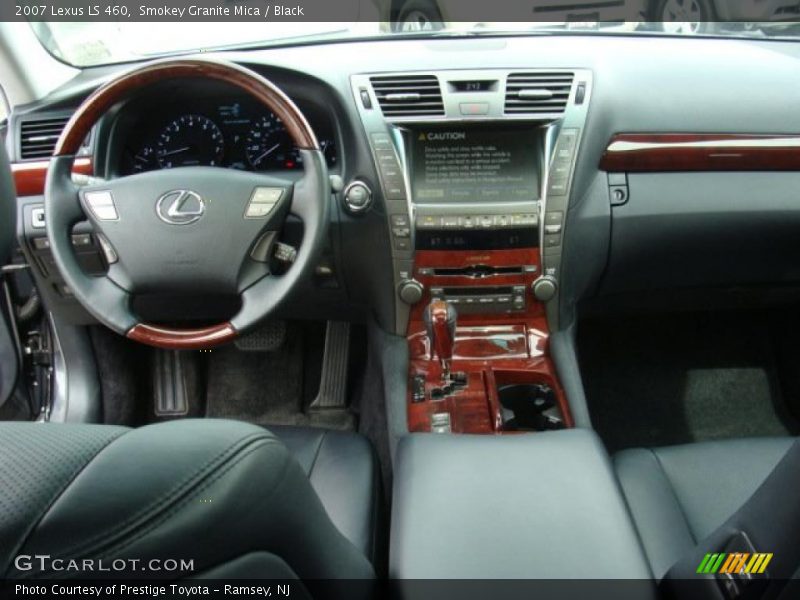 Smokey Granite Mica / Black 2007 Lexus LS 460