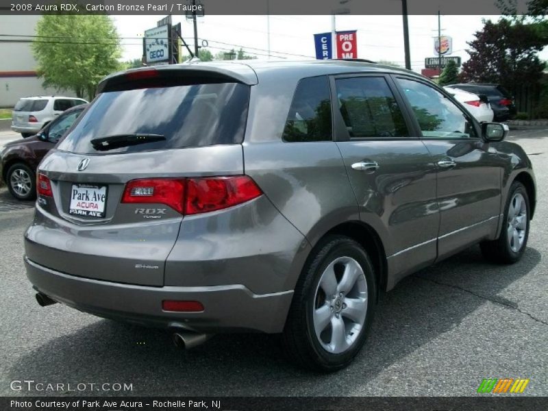 Carbon Bronze Pearl / Taupe 2008 Acura RDX