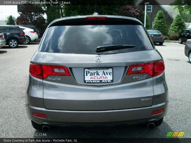 Carbon Bronze Pearl / Taupe 2008 Acura RDX