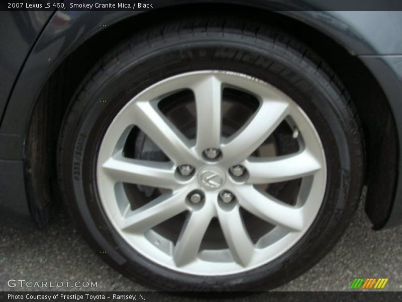 Smokey Granite Mica / Black 2007 Lexus LS 460