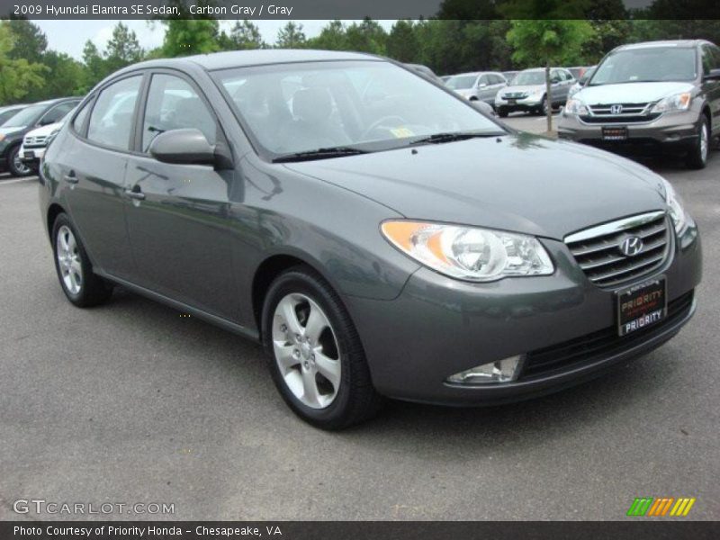  2009 Elantra SE Sedan Carbon Gray