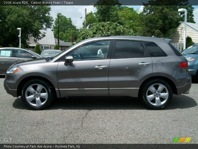 Carbon Bronze Pearl / Taupe 2008 Acura RDX