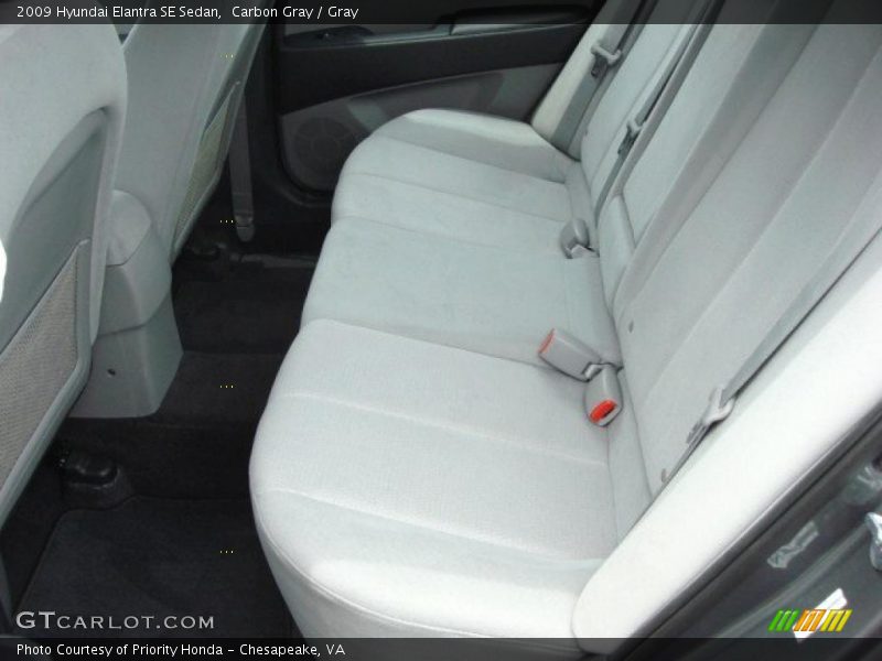 Carbon Gray / Gray 2009 Hyundai Elantra SE Sedan