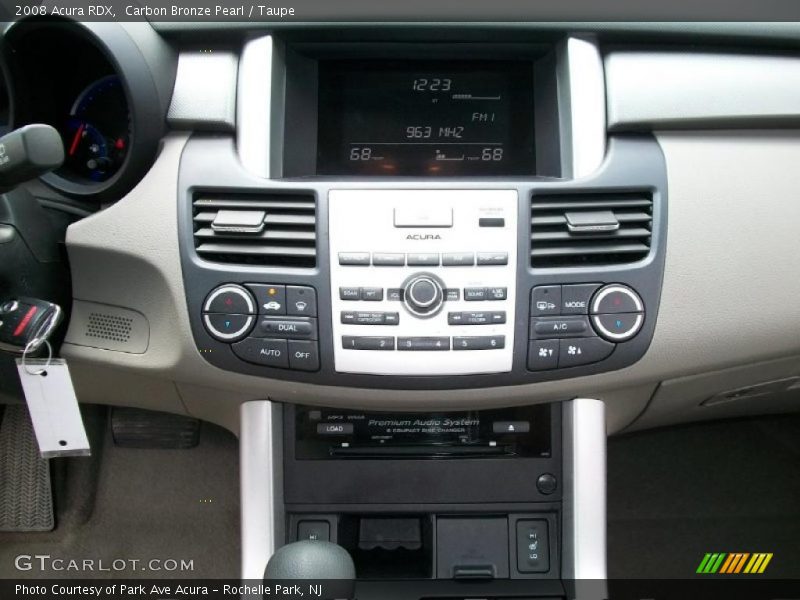 Carbon Bronze Pearl / Taupe 2008 Acura RDX