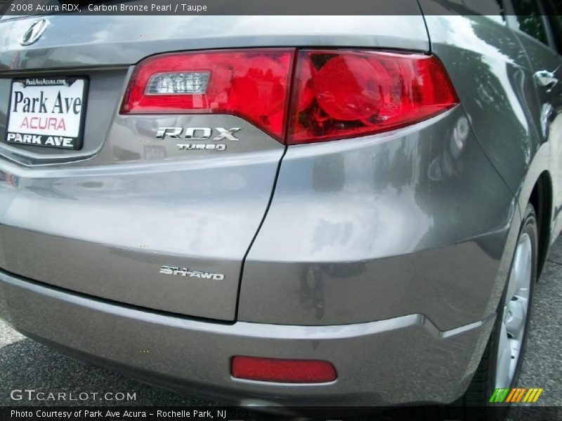Carbon Bronze Pearl / Taupe 2008 Acura RDX