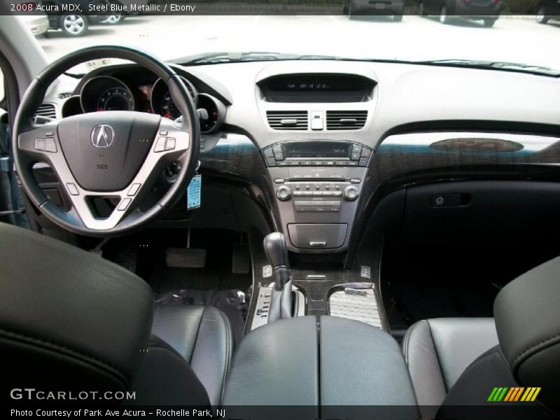Steel Blue Metallic / Ebony 2008 Acura MDX