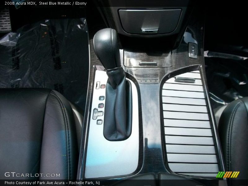 Steel Blue Metallic / Ebony 2008 Acura MDX