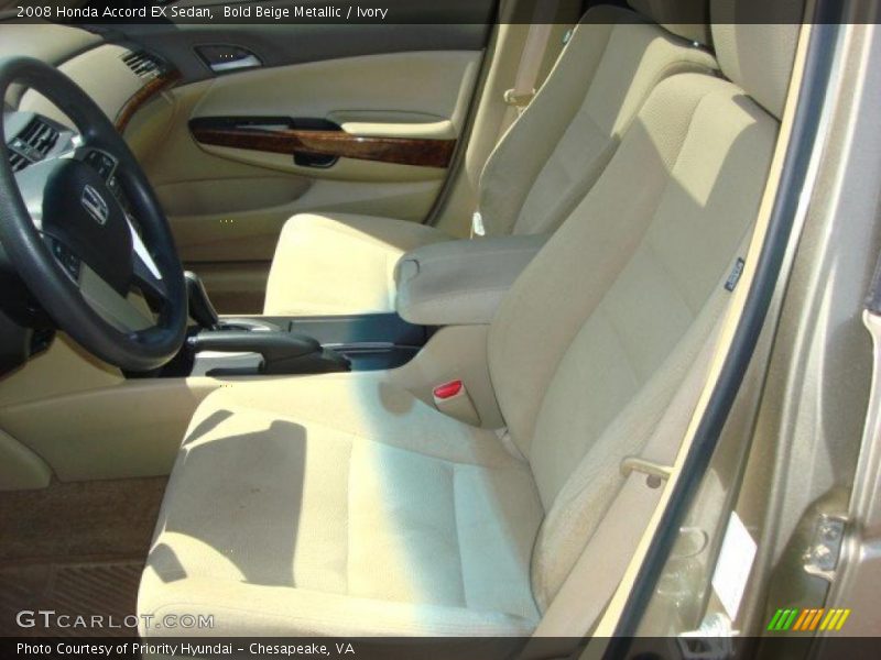 Bold Beige Metallic / Ivory 2008 Honda Accord EX Sedan