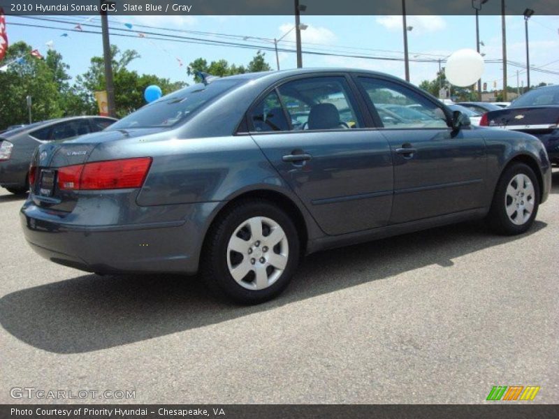 Slate Blue / Gray 2010 Hyundai Sonata GLS