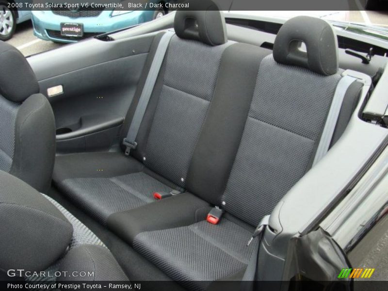  2008 Solara Sport V6 Convertible Dark Charcoal Interior
