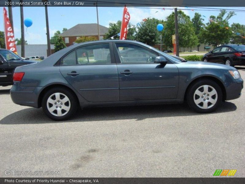Slate Blue / Gray 2010 Hyundai Sonata GLS