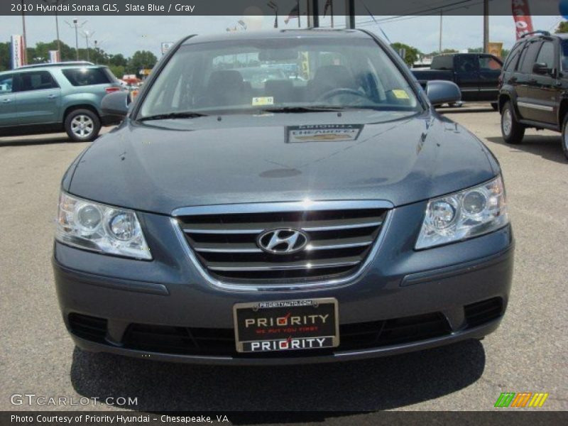 Slate Blue / Gray 2010 Hyundai Sonata GLS