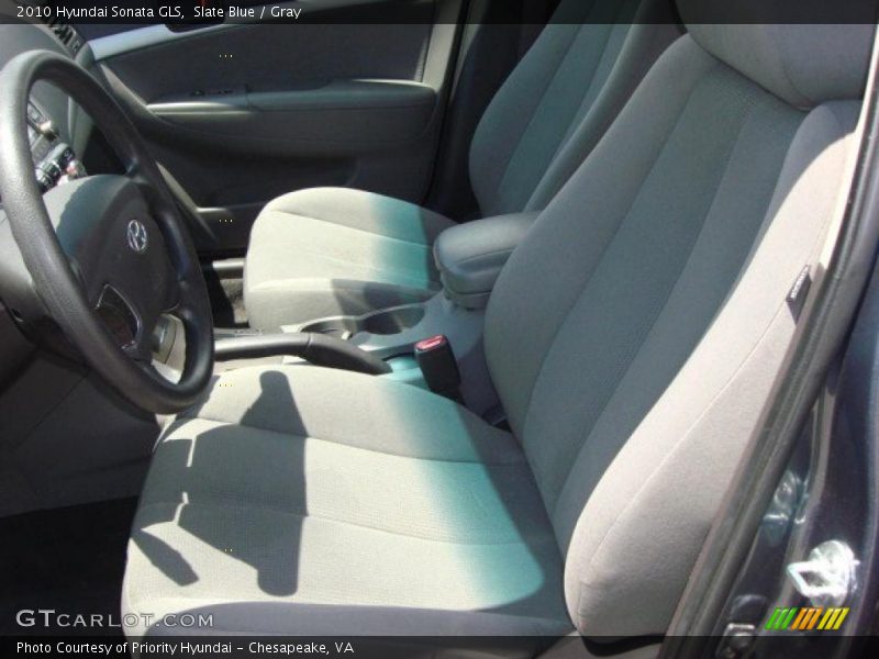 Slate Blue / Gray 2010 Hyundai Sonata GLS