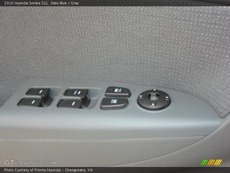 Slate Blue / Gray 2010 Hyundai Sonata GLS